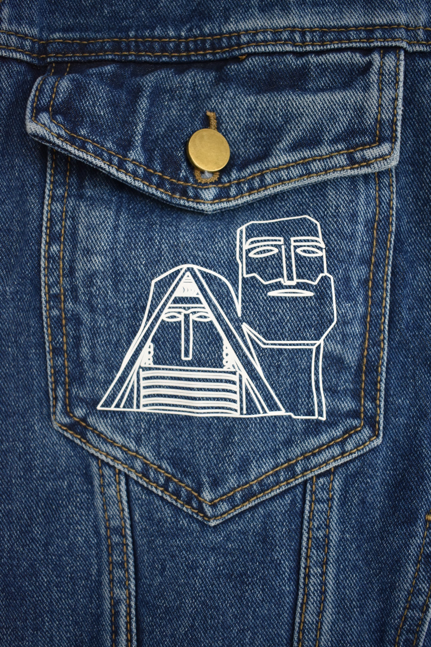 Artsakh Loose Fit Denim Jacket